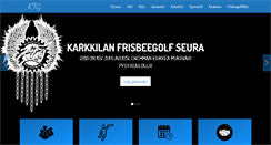 Desktop Screenshot of karkkilanfg.com